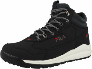 FILA Šnurovacie čižmy 'Alpha'  sivá / červená / čierna
