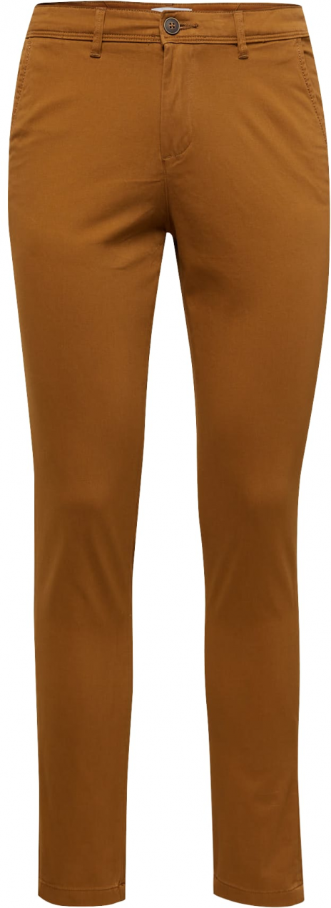 JACK & JONES Chino nohavice 'JJIMacro JJBowie'  hnedá