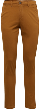JACK & JONES Chino nohavice 'JJIMacro JJBowie'  hnedá