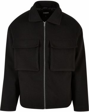 Urban Classics Prechodná bunda  čierna