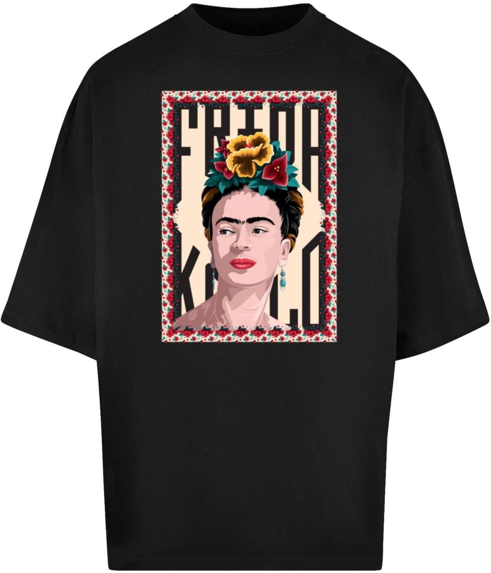 Merchcode Tričko  béžová / tmavožltá / červená / čierna