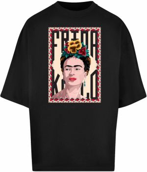 Merchcode Tričko  béžová / tmavožltá / červená / čierna