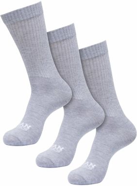 Urban Classics Ponožky  sivá melírovaná / biela