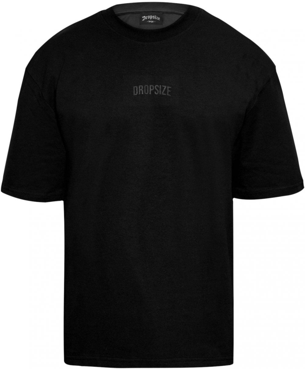 Dropsize Tričko  antracitová / čierna
