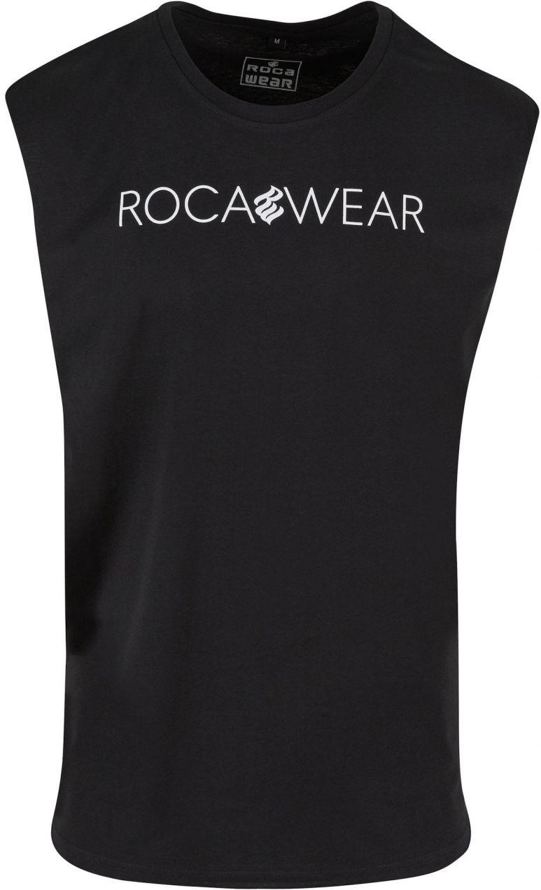 ROCAWEAR Tričko 'Next One'  čierna / biela
