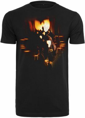 Mister Tee Tričko 'Wu-Wear Masks'  tmavožltá / oranžová / čierna