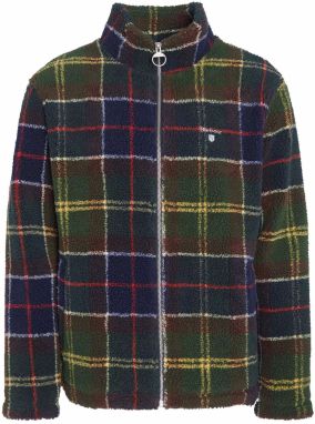 Barbour Flisová bunda  námornícka modrá / žltá / červená / biela