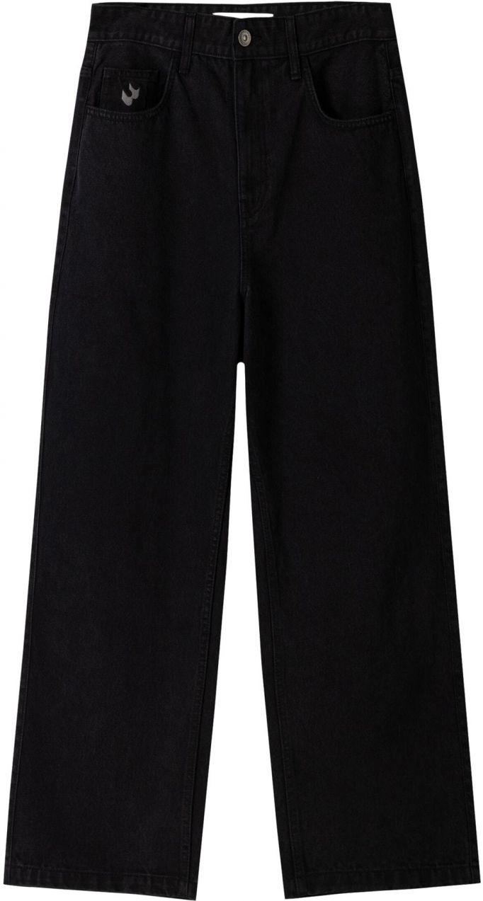 Bershka Džínsy  čierna