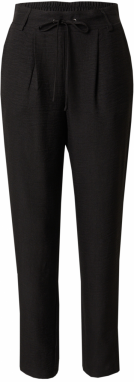 VERO MODA Plisované nohavice 'VMMELONEY'  čierna