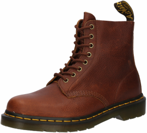 Dr. Martens Šnurovacie čižmy 'Pascal'  gaštanová