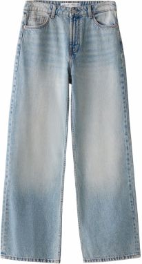 Bershka Džínsy  modrá denim