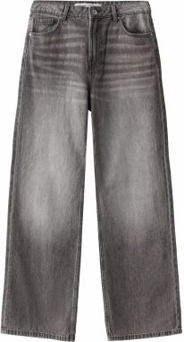 Bershka Džínsy  sivý denim