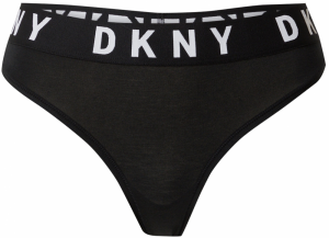 DKNY Intimates Tangá  čierna / biela
