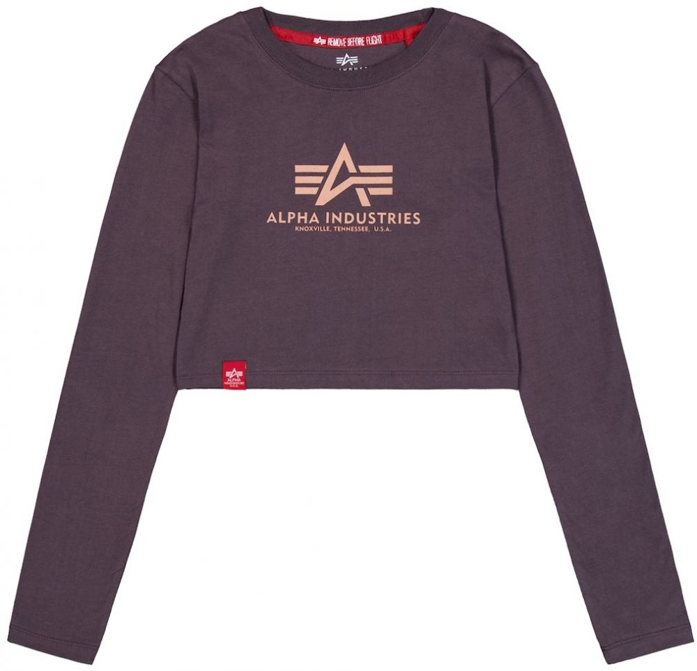 ALPHA INDUSTRIES Tričko  žltá / fialová / tmavofialová