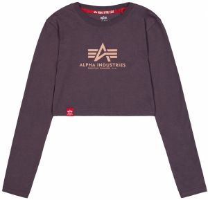 ALPHA INDUSTRIES Tričko  žltá / fialová / tmavofialová