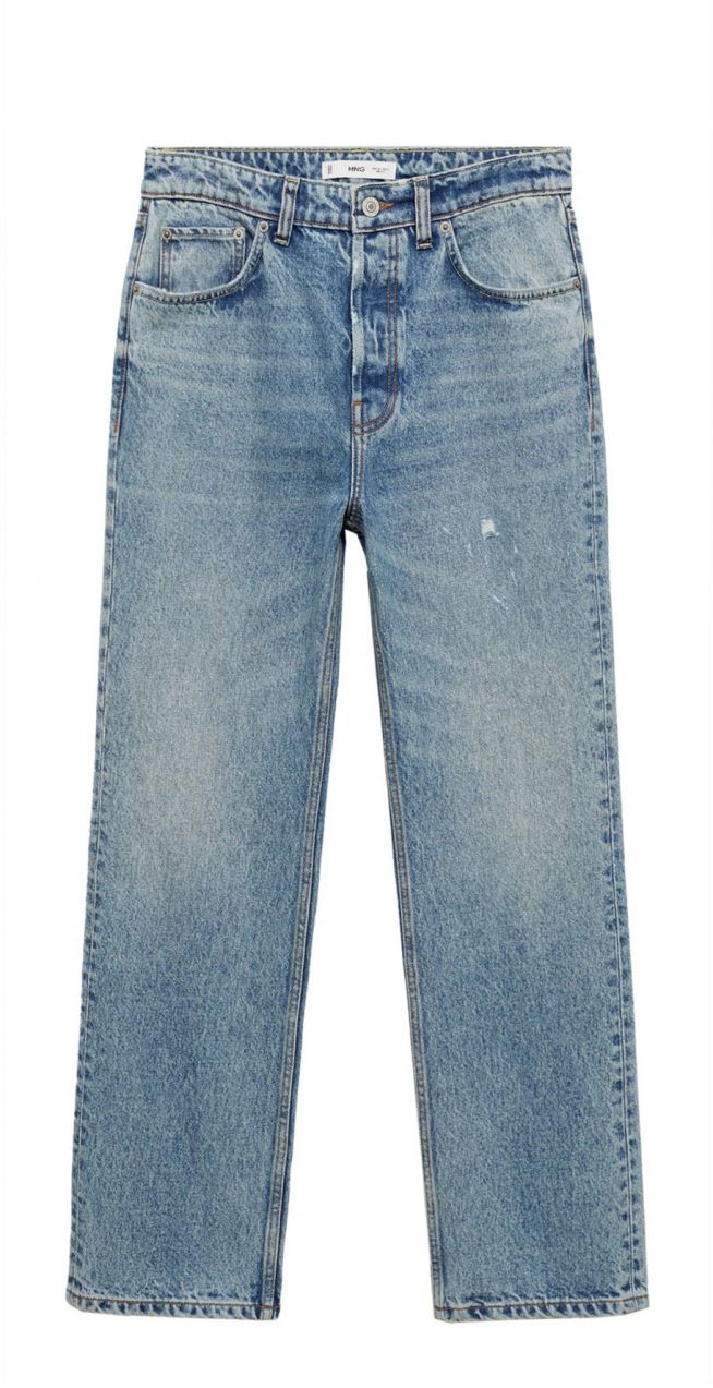 MANGO Džínsy 'Millie'  modrá denim