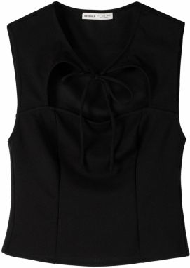 Bershka Top  čierna