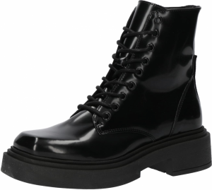 STEVE MADDEN Šnurovacie členkové čižmy 'Chiney'  čierna