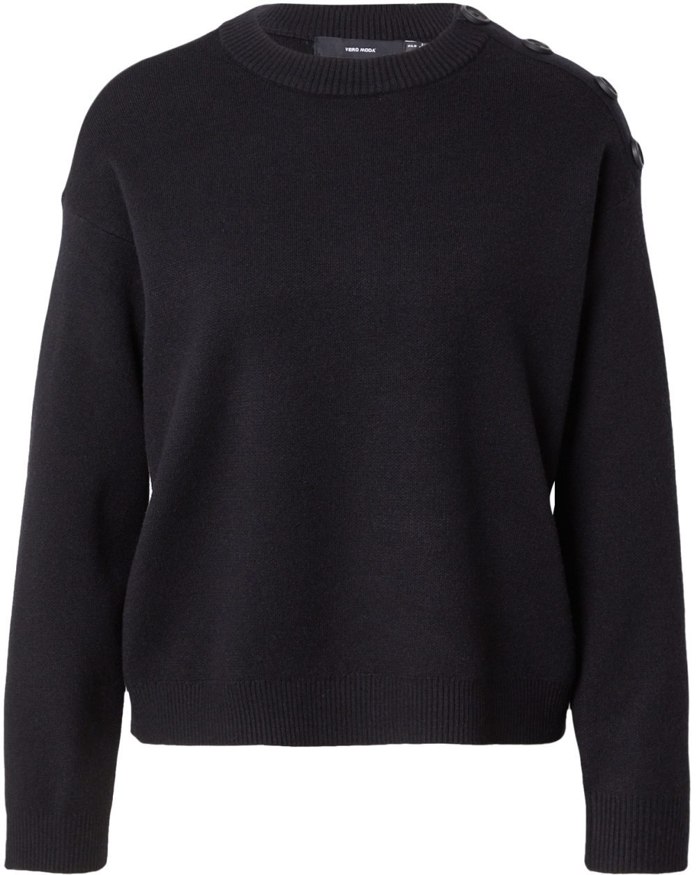 VERO MODA Sveter 'VMSaba'  čierna