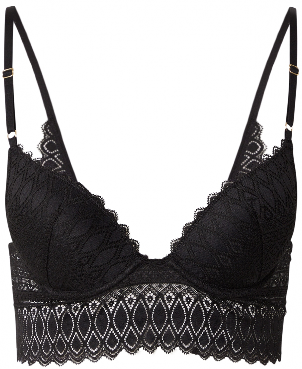 ETAM Podprsenka 'GRAVURE'  čierna