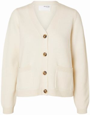 SELECTED FEMME Kardigán 'SLFAna'  svetlobéžová