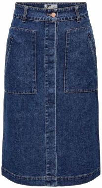JDY Sukňa 'JDYOlivia'  modrá denim