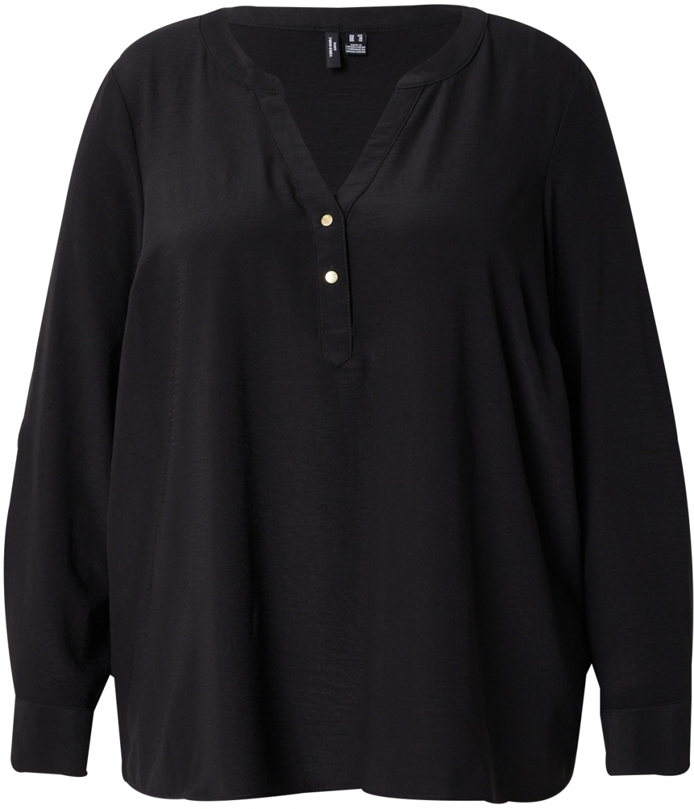 Vero Moda Curve Blúzka 'VMCANI'  čierna