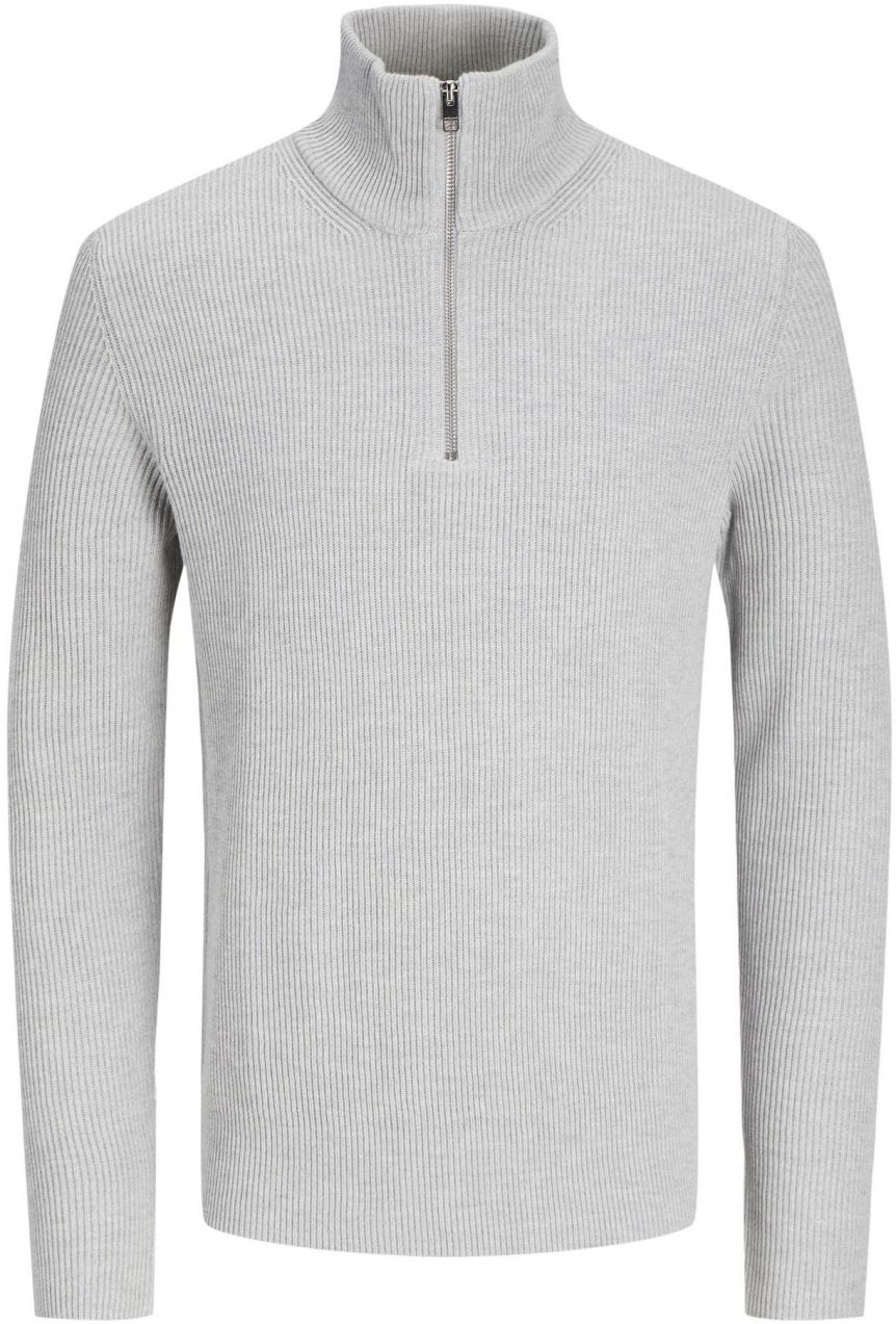 JACK & JONES Sveter 'JJEPerfect'  svetlosivá