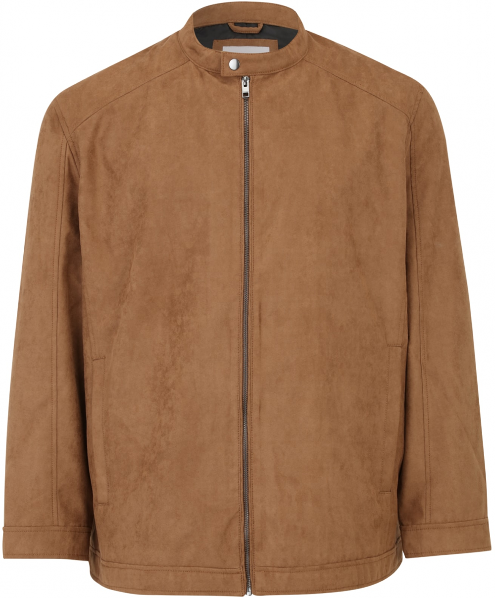 Jack & Jones Plus Prechodná bunda 'JJEDylan'  hnedá