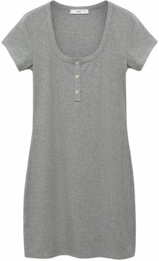 MANGO Šaty 'PANI'  sivá