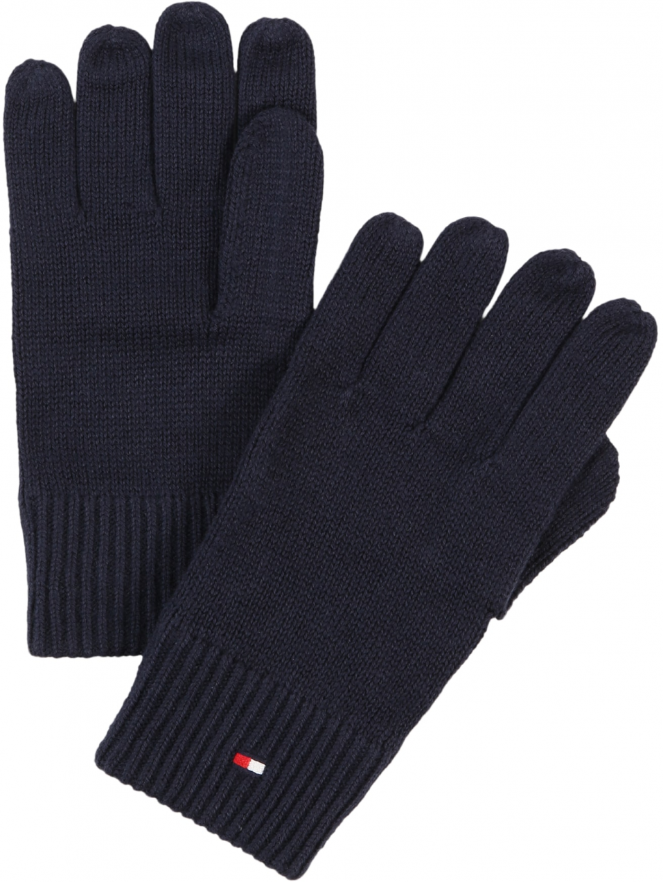 TOMMY HILFIGER Prstové rukavice 'Essentials'  tmavomodrá