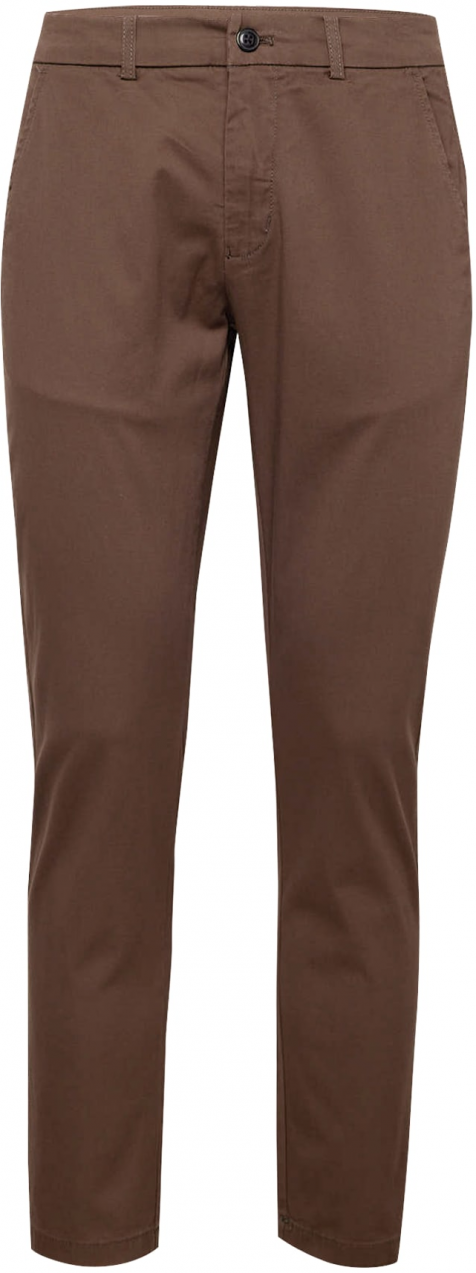Lindbergh Chino nohavice 'Superflex'  hnedá