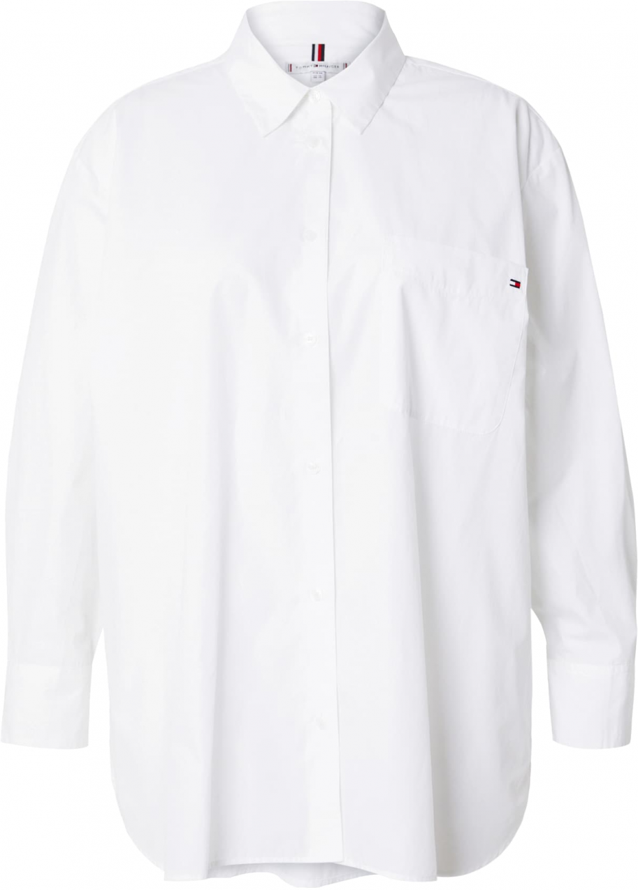 Tommy Hilfiger Curve Blúzka  biela