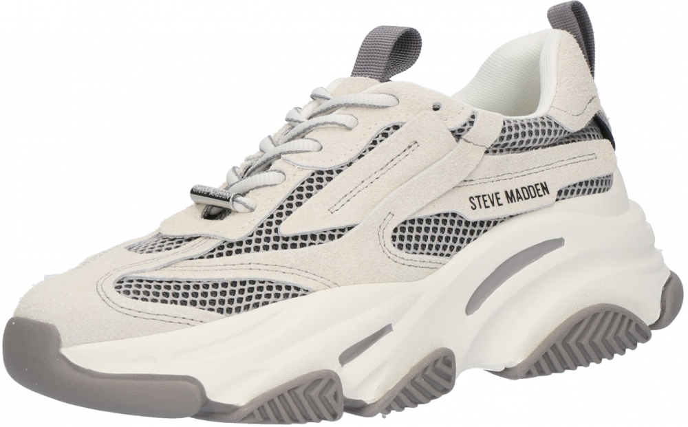 STEVE MADDEN Nízke tenisky 'POSSESSION'  béžová / tmavosivá