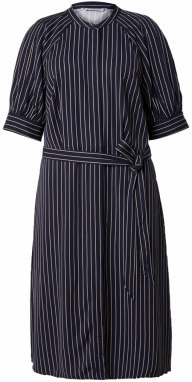 Tommy Hilfiger Curve Košeľové šaty  námornícka modrá / biela