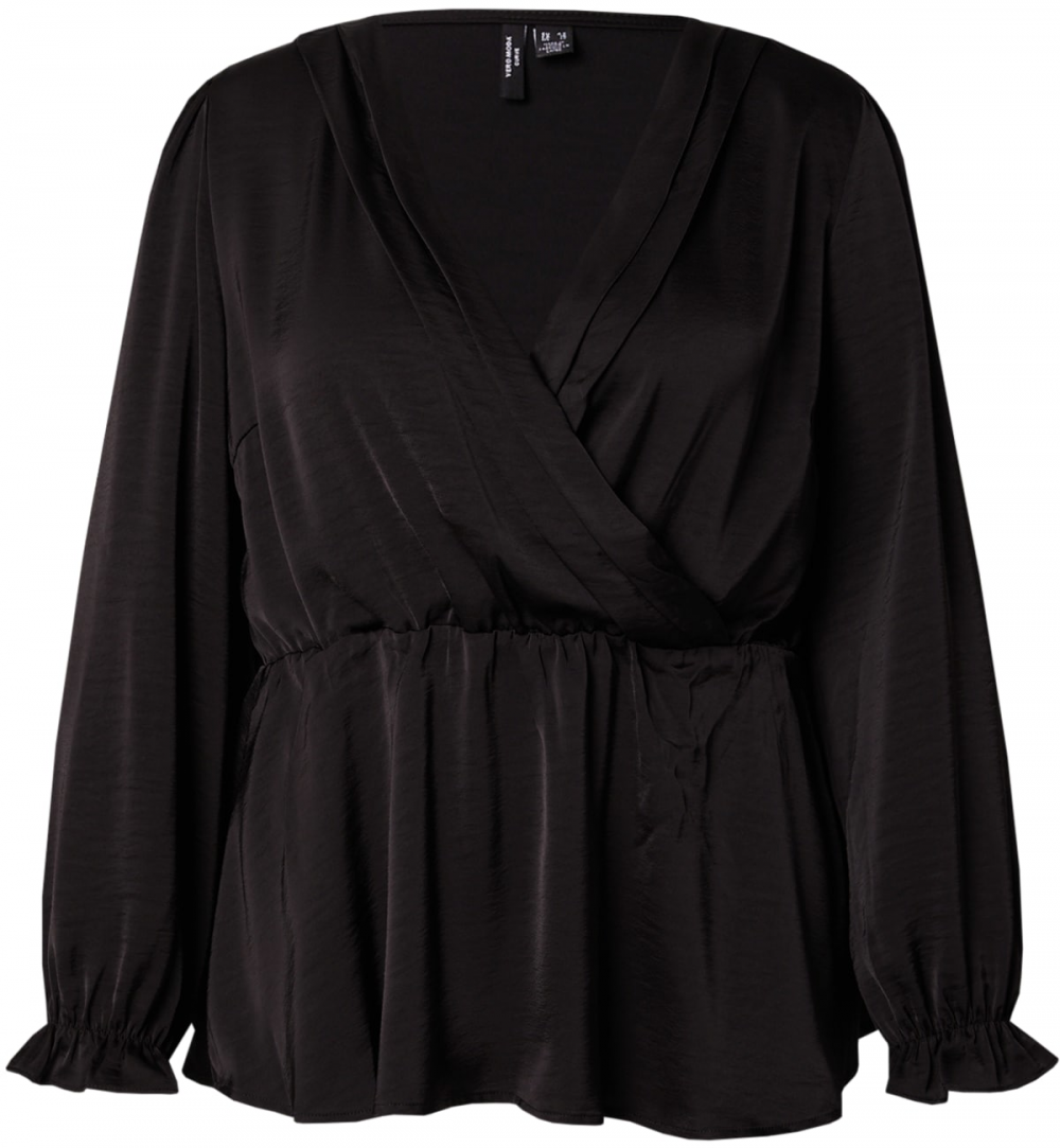 Vero Moda Curve Blúzka  čierna