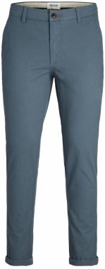 JACK & JONES Chino nohavice 'JPSTMARCO JJFURY'  modrosivá