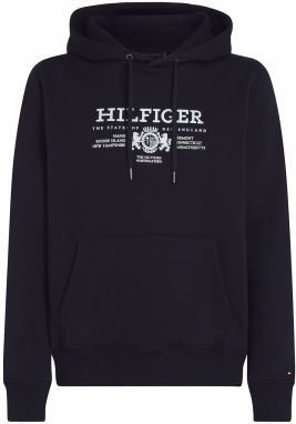 TOMMY HILFIGER Mikina  námornícka modrá / biela