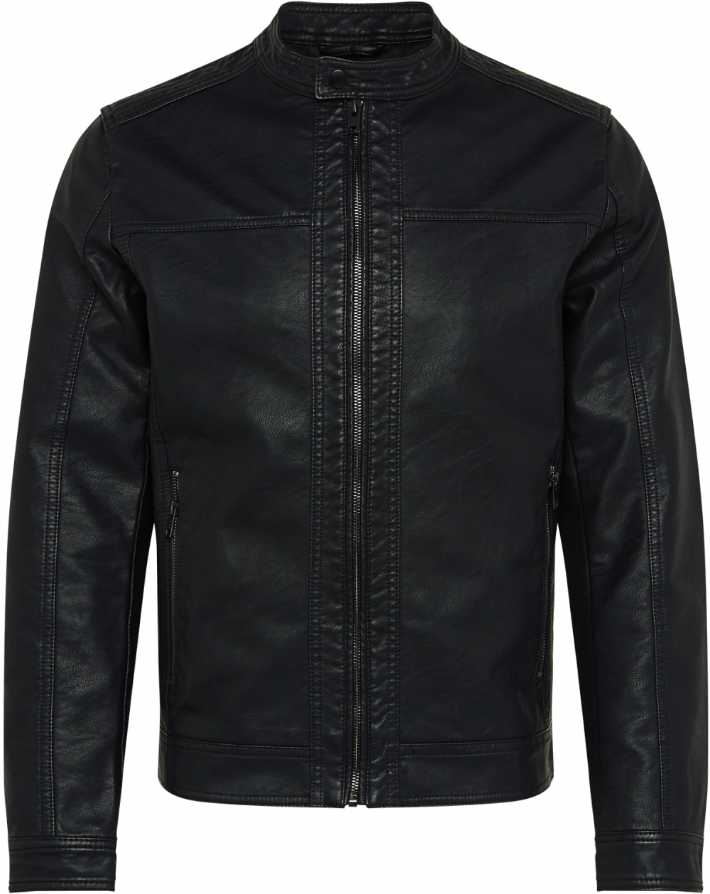 JACK & JONES Prechodná bunda 'JJWarner'  čierna