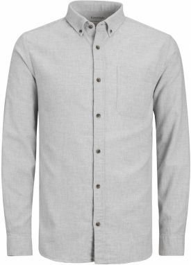 JACK & JONES Košeľa 'JJEClassic'  svetlosivá