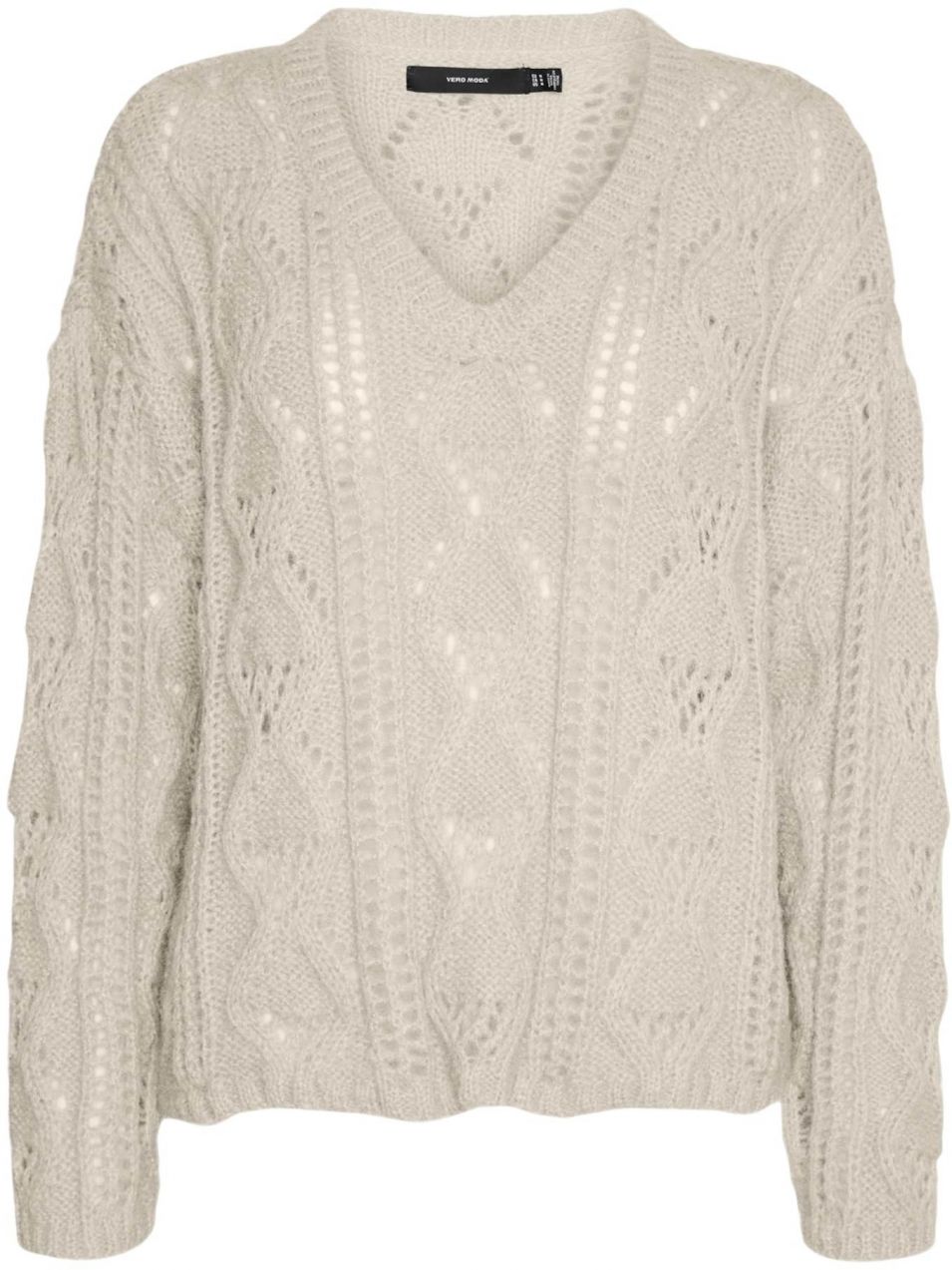 VERO MODA Sveter 'VMNEWERIN'  tmelová