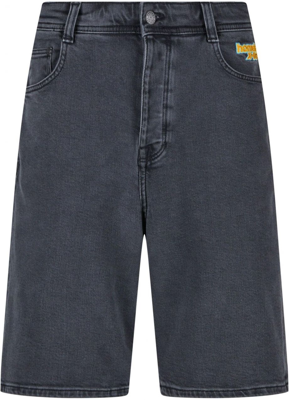 HOMEBOY Džínsy 'Monster'  svetlomodrá / žltá / sivý denim