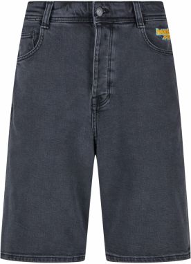 HOMEBOY Džínsy 'Monster'  svetlomodrá / žltá / sivý denim