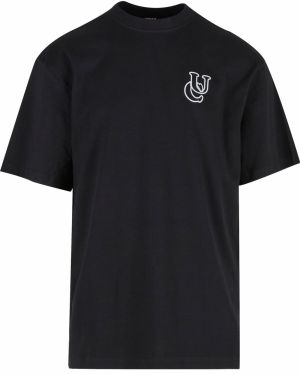 Urban Classics Tričko 'Shiny'  svetlosivá / čierna