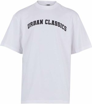 Urban Classics Tričko  čierna / biela