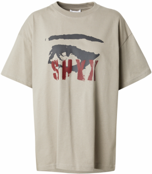 SHYX Tričko  tmavošedá / antracitová / merlotová