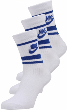 Nike Sportswear Ponožky 'Everyday Essential'  indigo / biela