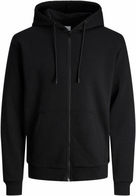 JACK & JONES Tepláková bunda 'JJEBradley'  čierna