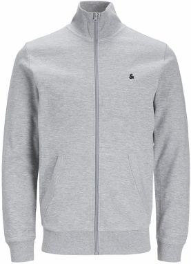 JACK & JONES Tepláková bunda 'JJEPaulos'  svetlosivá