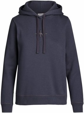 Calvin Klein Jeans Mikina  svetlosivá / čierna